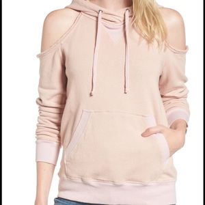 Splendid Cold Shoulder Hoodie